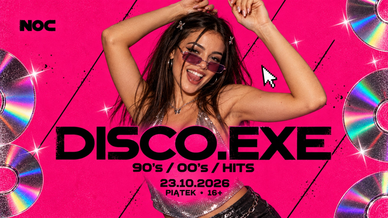 Plakat: DISCO.EXE, 23.10