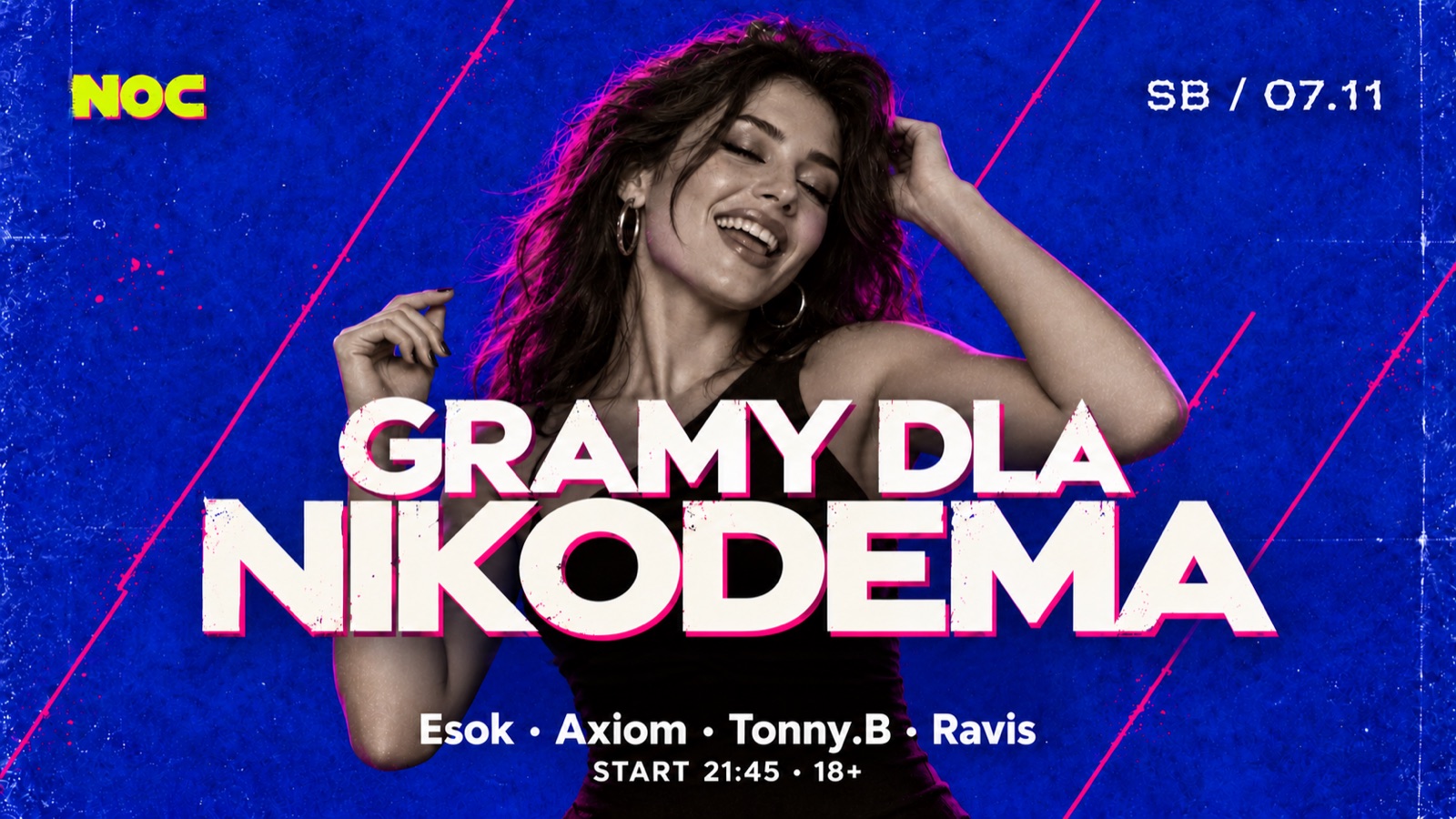 Plakat: GRAMY DLA NIKODEMA, 07.11